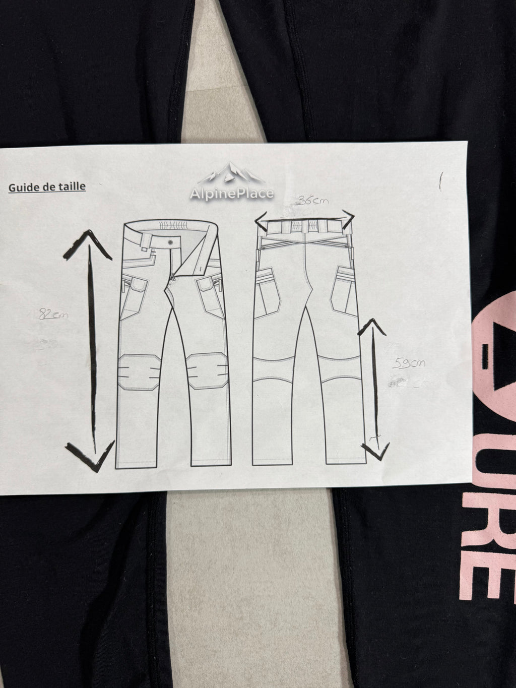 Legging Picture - Trail  / Randonnée - Taille 36