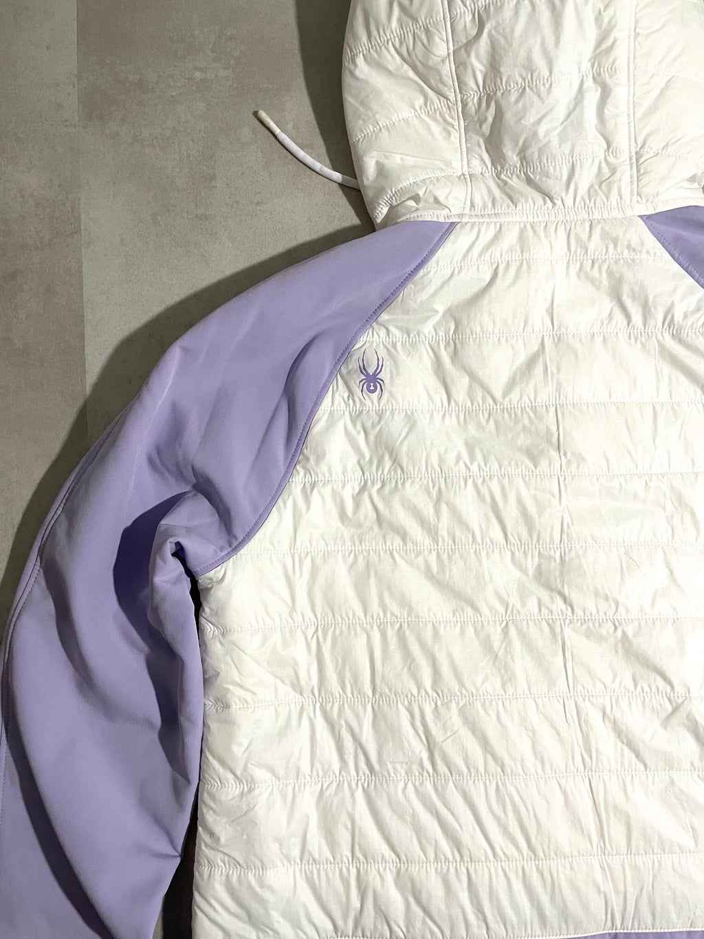 Veste hybride Spyder matelassé et pilou - Taille M