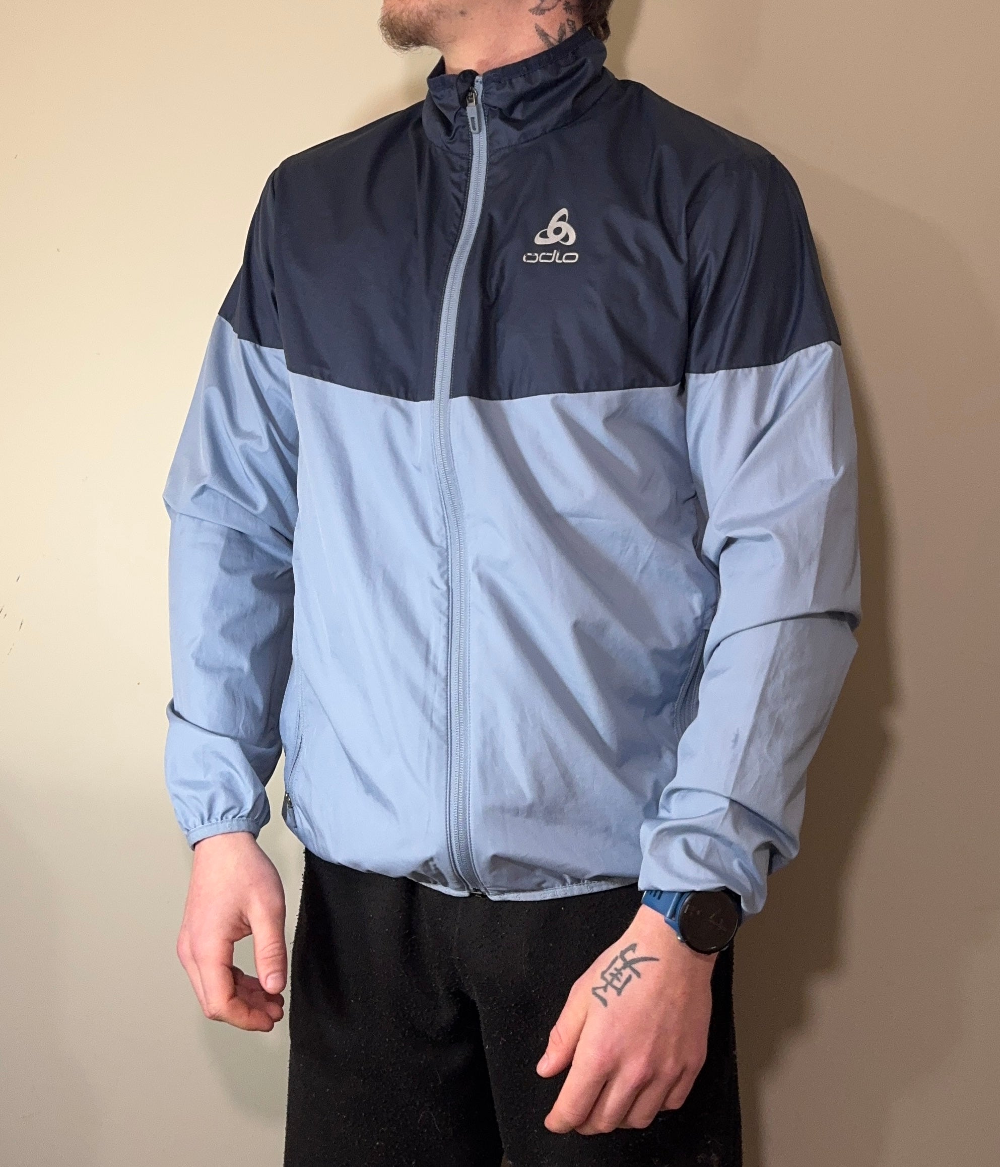 Coupe vent Odlo Ykk® Dwr® - Trail / Randonnée / Running - Taille M