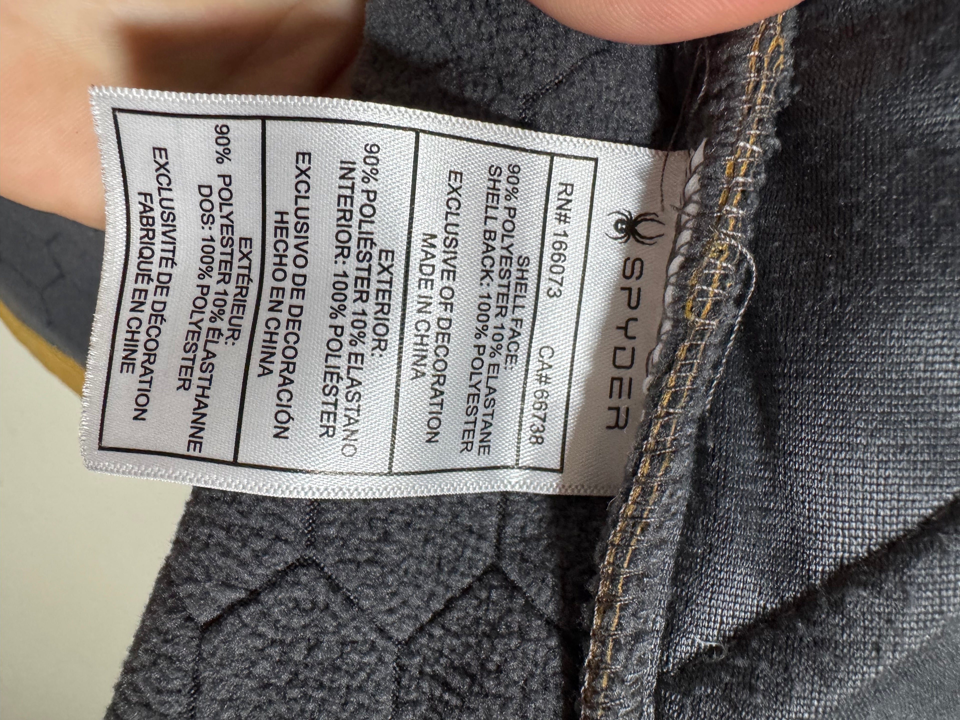Veste Softshell Technique Spyder – Randonnée / Alpinisme – Taille L