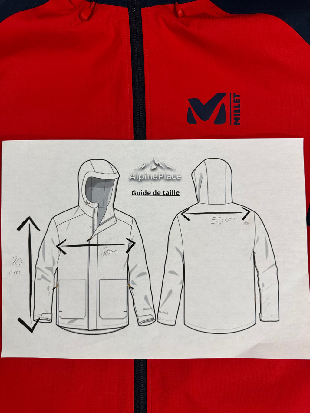 Hardshell  Millet 2,5L Fitz Roy III JKT 
 - Alpinisme / Randonnée / Trail - Taille L