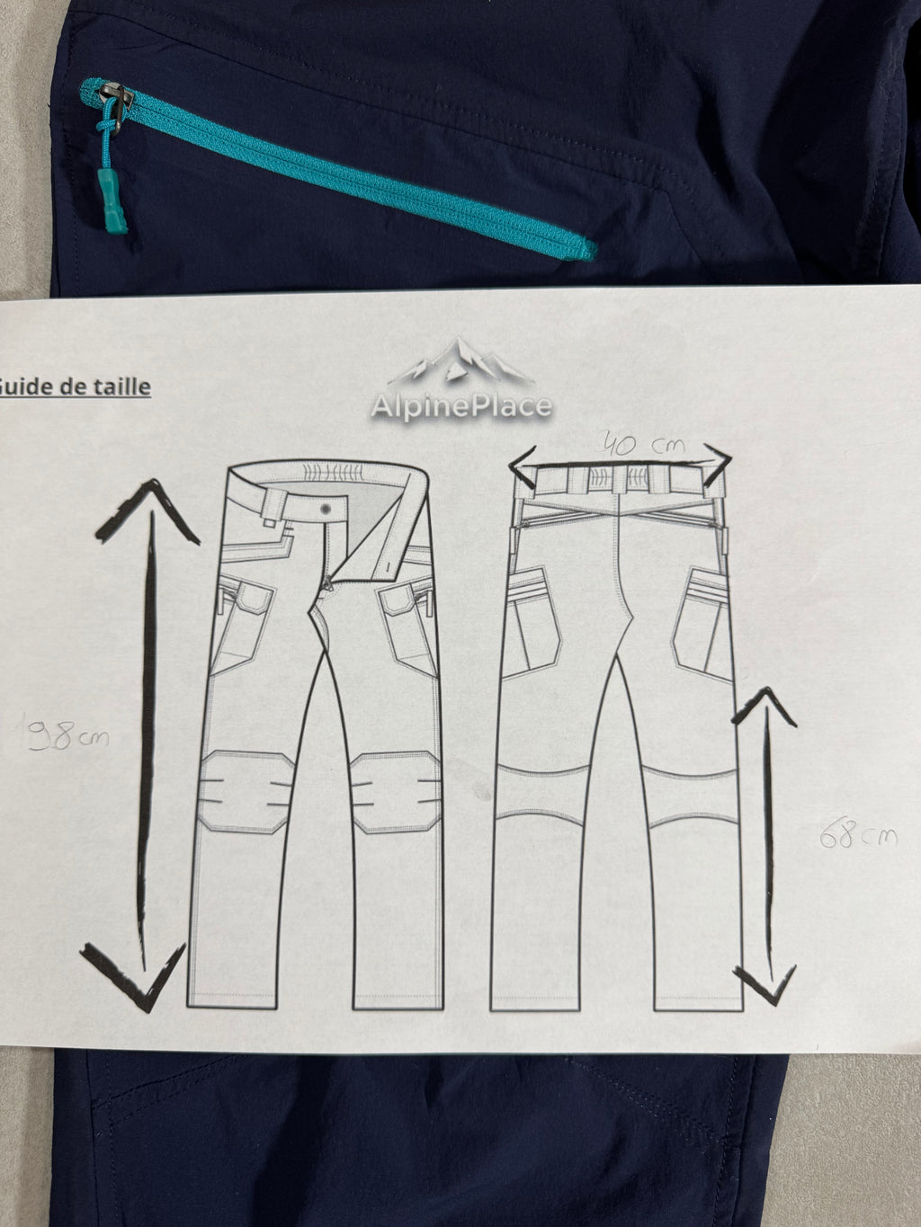 Pantalon Haglöfs Lite Hybride W - Randonnée / Trek - Taille 40