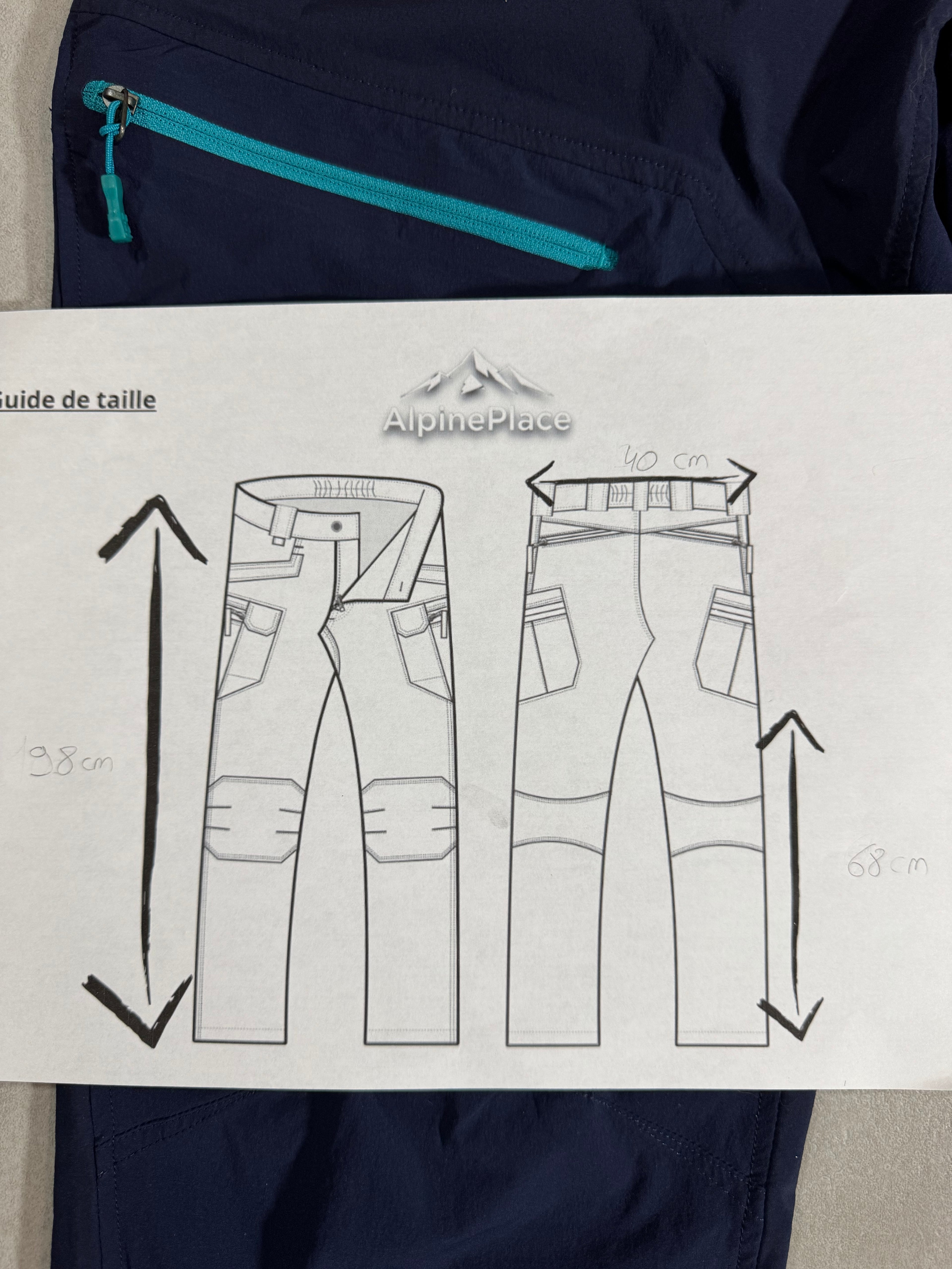Pantalon Haglöfs Lite Hybride W - Randonnée / Trek - Taille 40