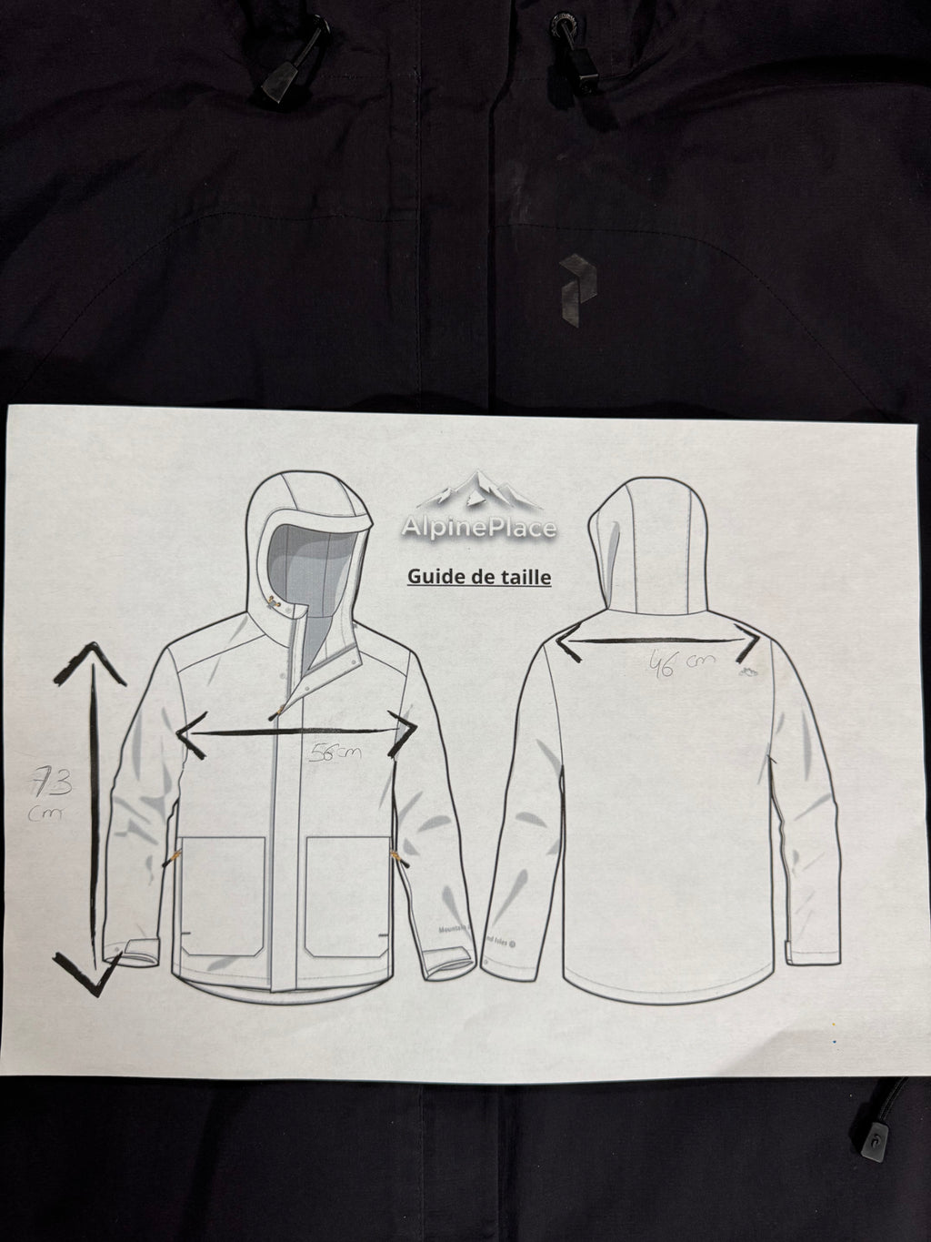 Hardshell 3L PeakPerformance - Alpinisme / Randonnée - Taille XL