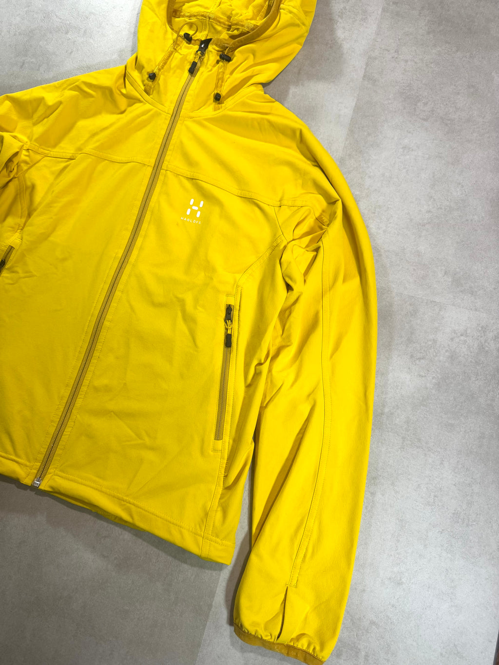 Veste Haglöfs coupe vent déperlant YKK - Taille L