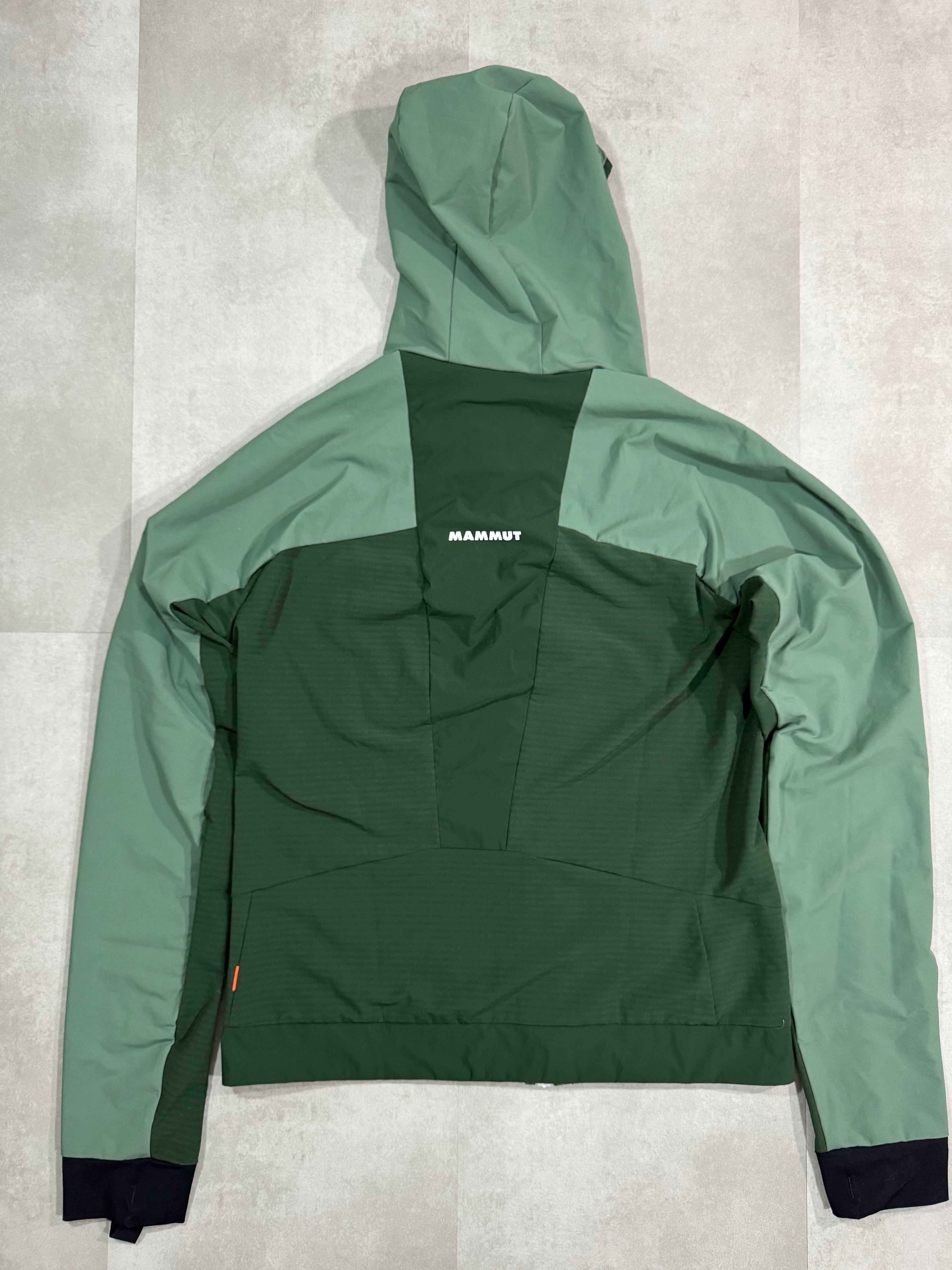 Veste Mammut Aenergy SO
Homme Hybrid Hooded Jacket
DWR YKK Vislon - Taille M