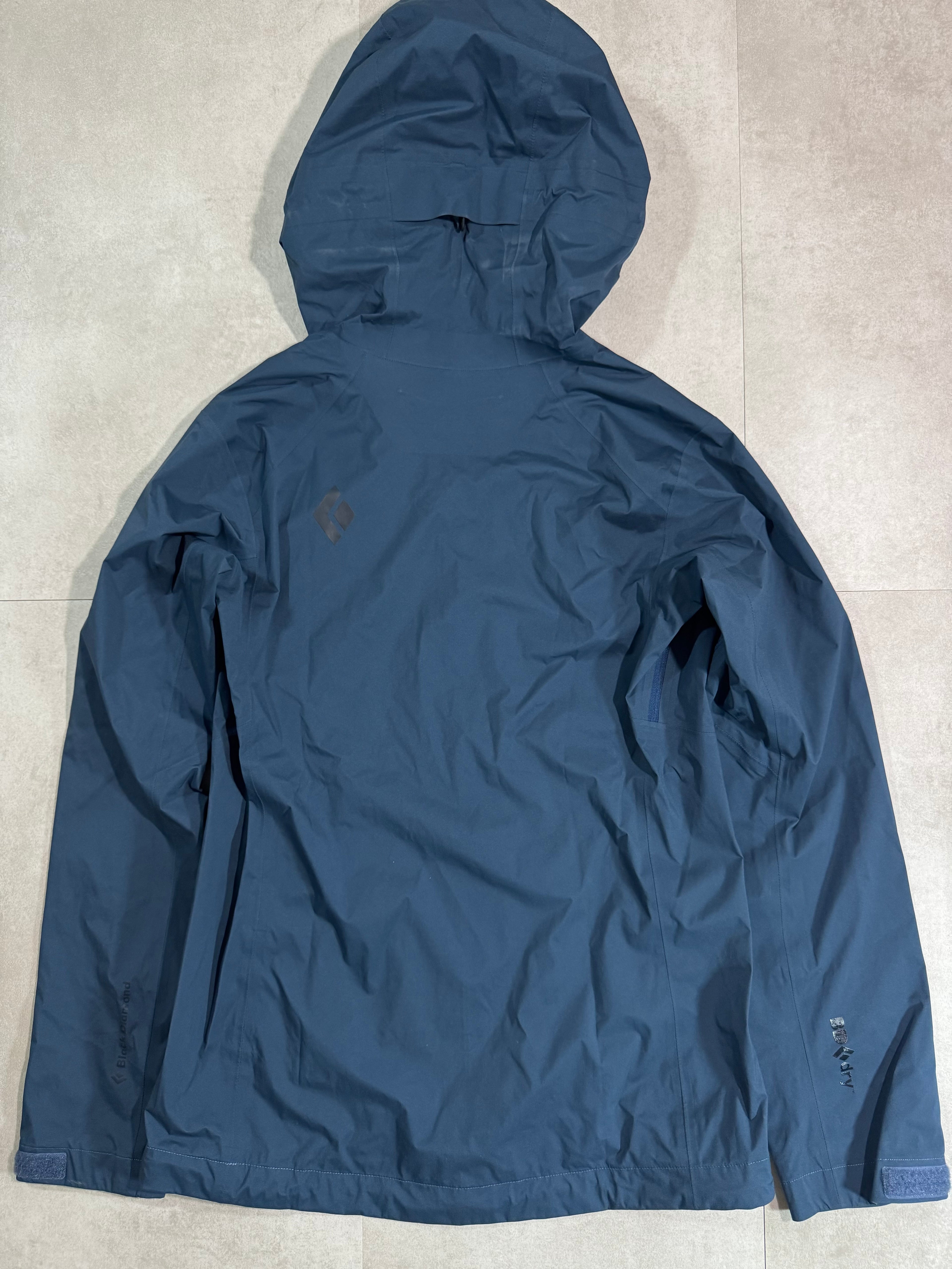 Hardshell 2,5L BlackDiamond Storm Line Stretch Rain Shell BDDry® YKK® DWR® - Alpinisme / Randonnée - Taille Xs