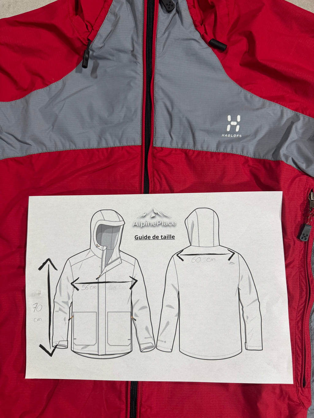 Hardshell Haglöfs 3L Windstopper DWR - Taille S