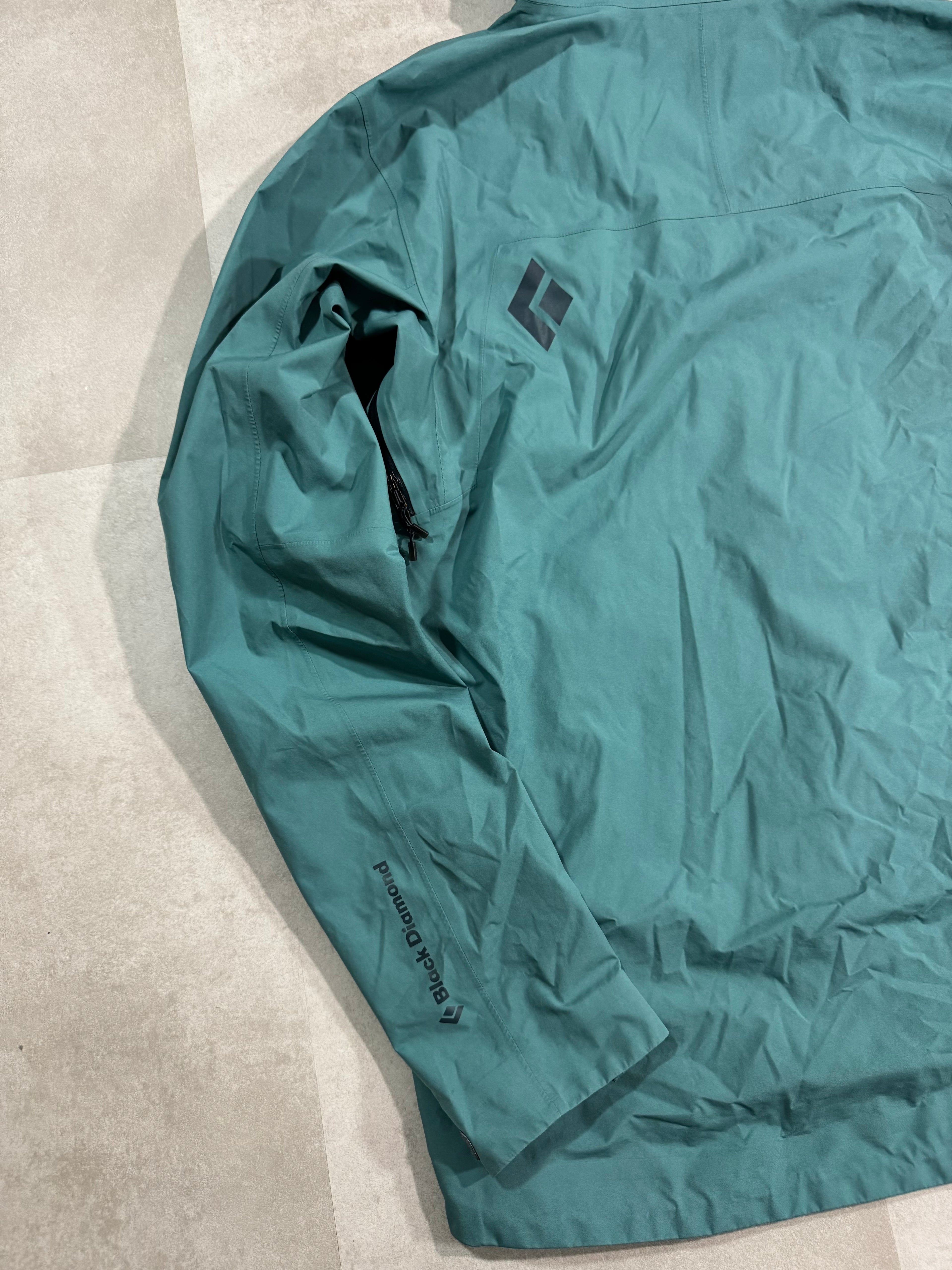 Hardshell BlackDiamond 3L Gore-Tex Liquid Point Shell Ykk Dwr - Taille L