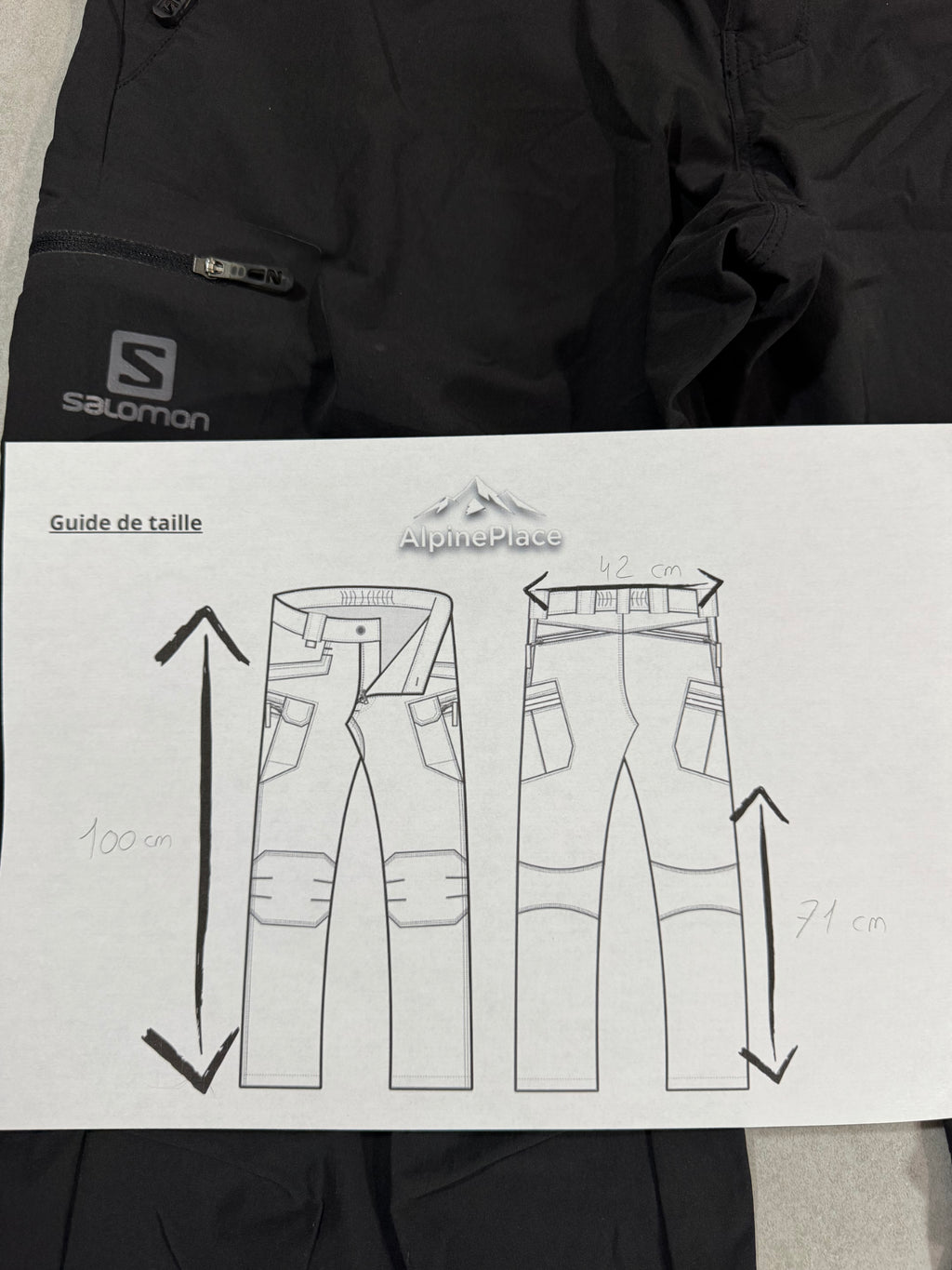 Pantalon Salomon - Alpinisme / Randonnée - Taille L