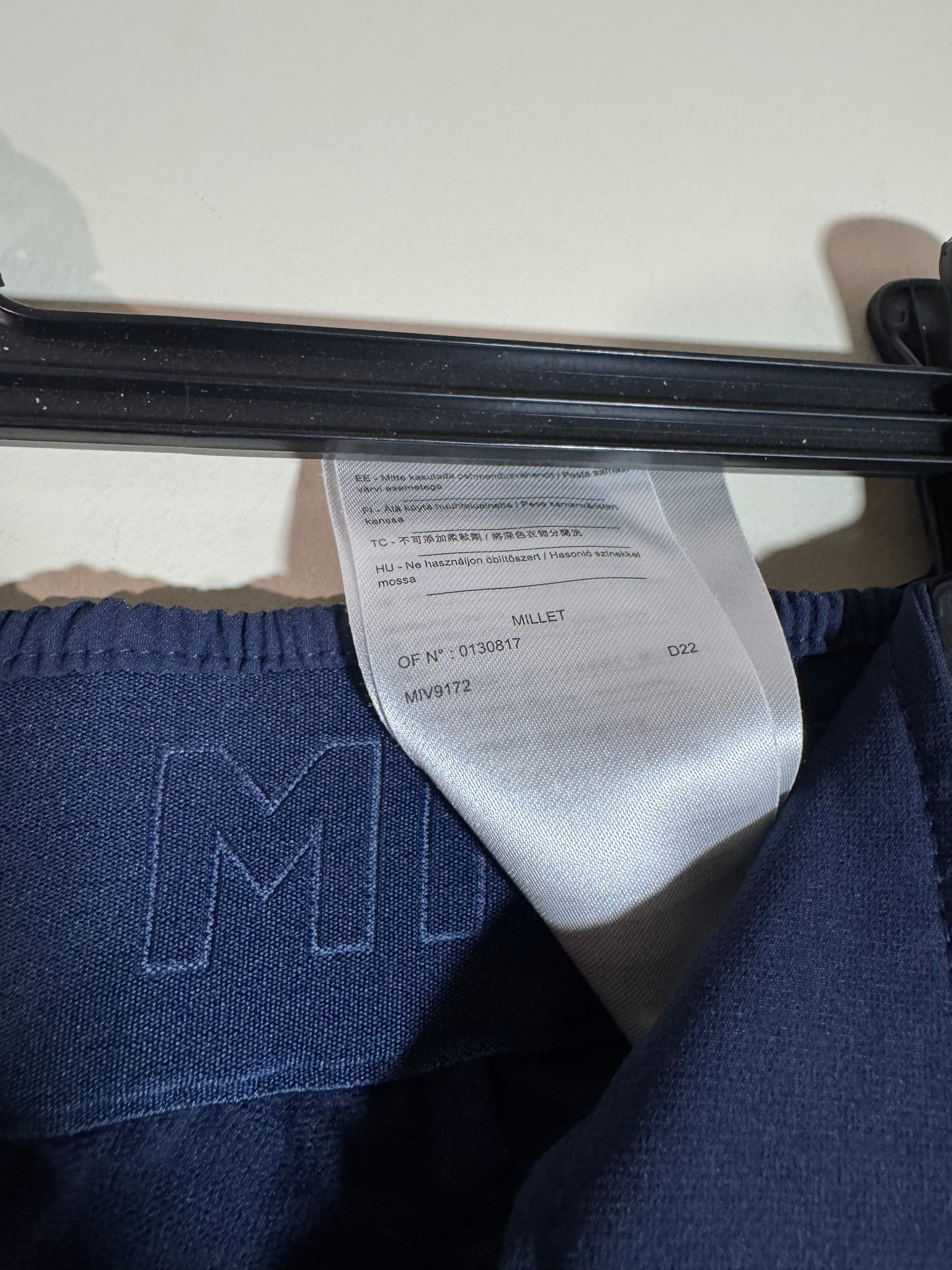 Pantalon softshell technique Millet – Randonnée / Trek / Alpinisme – Taille 40