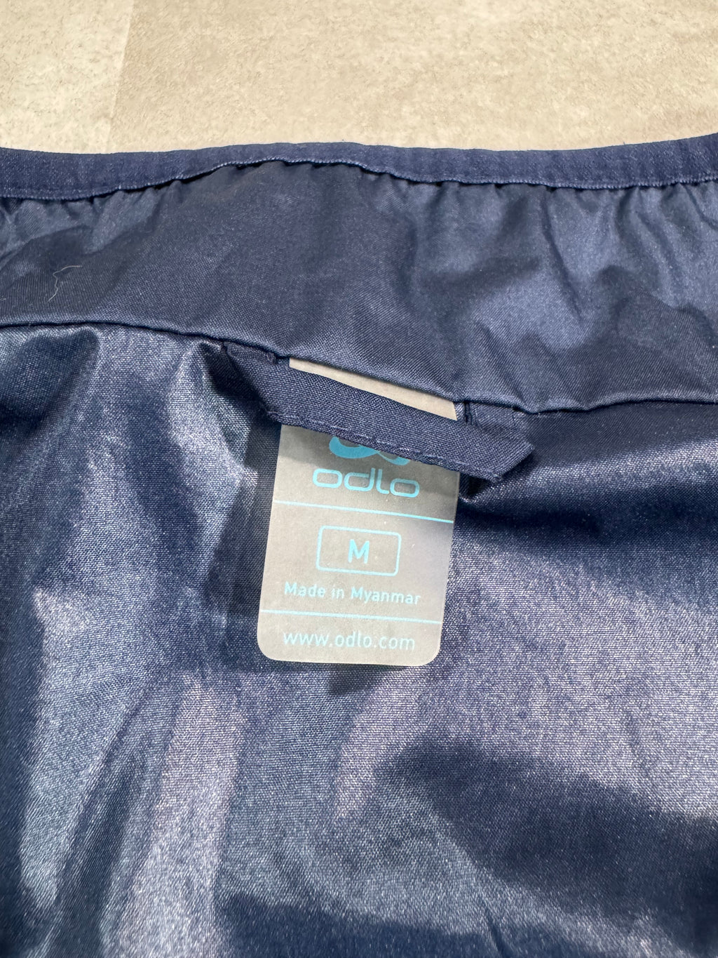 Coupe vent Odlo Ykk® Dwr® - Trail / Randonnée / Running - Taille M