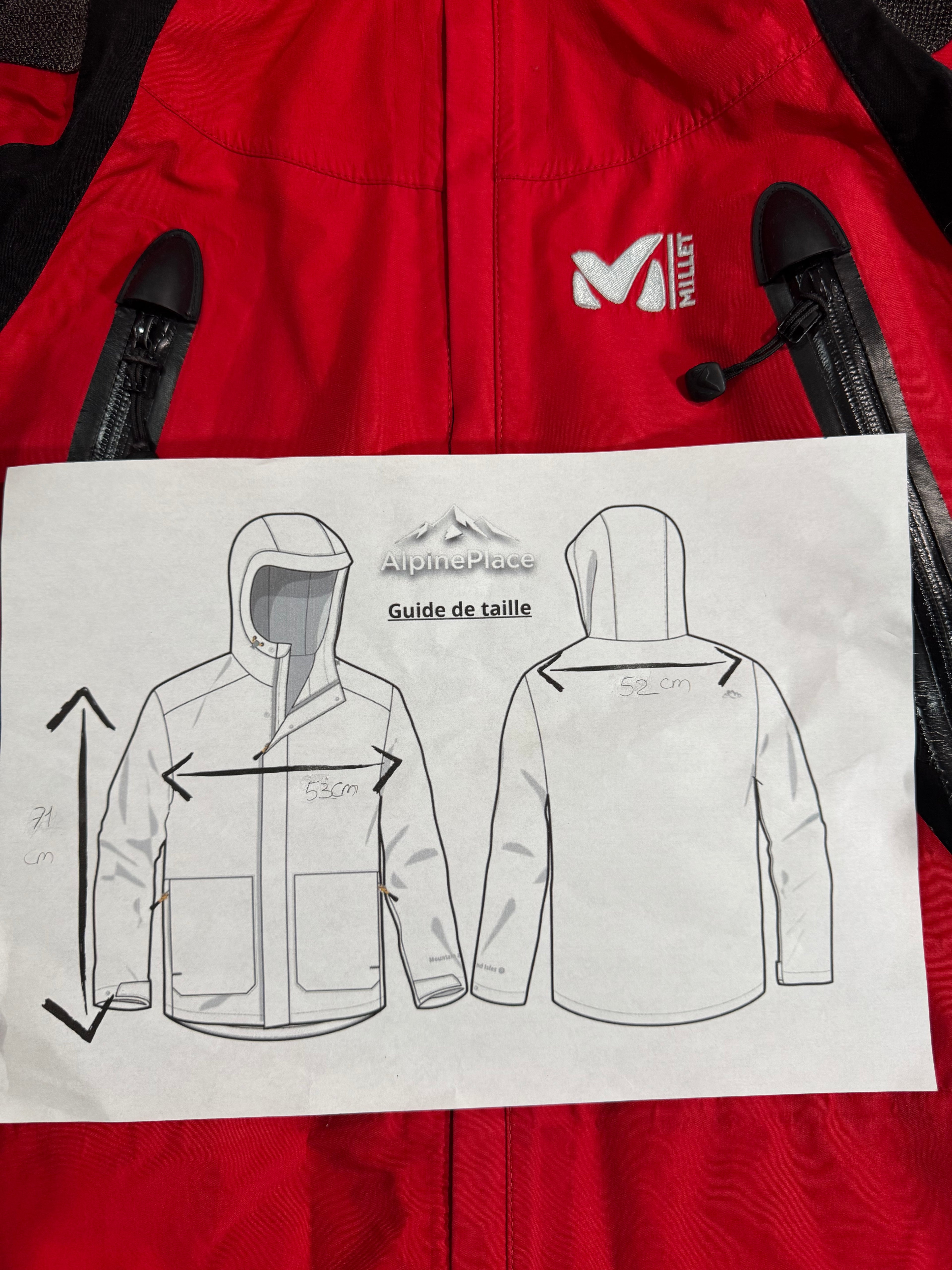 Hardshell Millet 3L Gore-Tex® - Alpinisme / Randonnée - Taille M