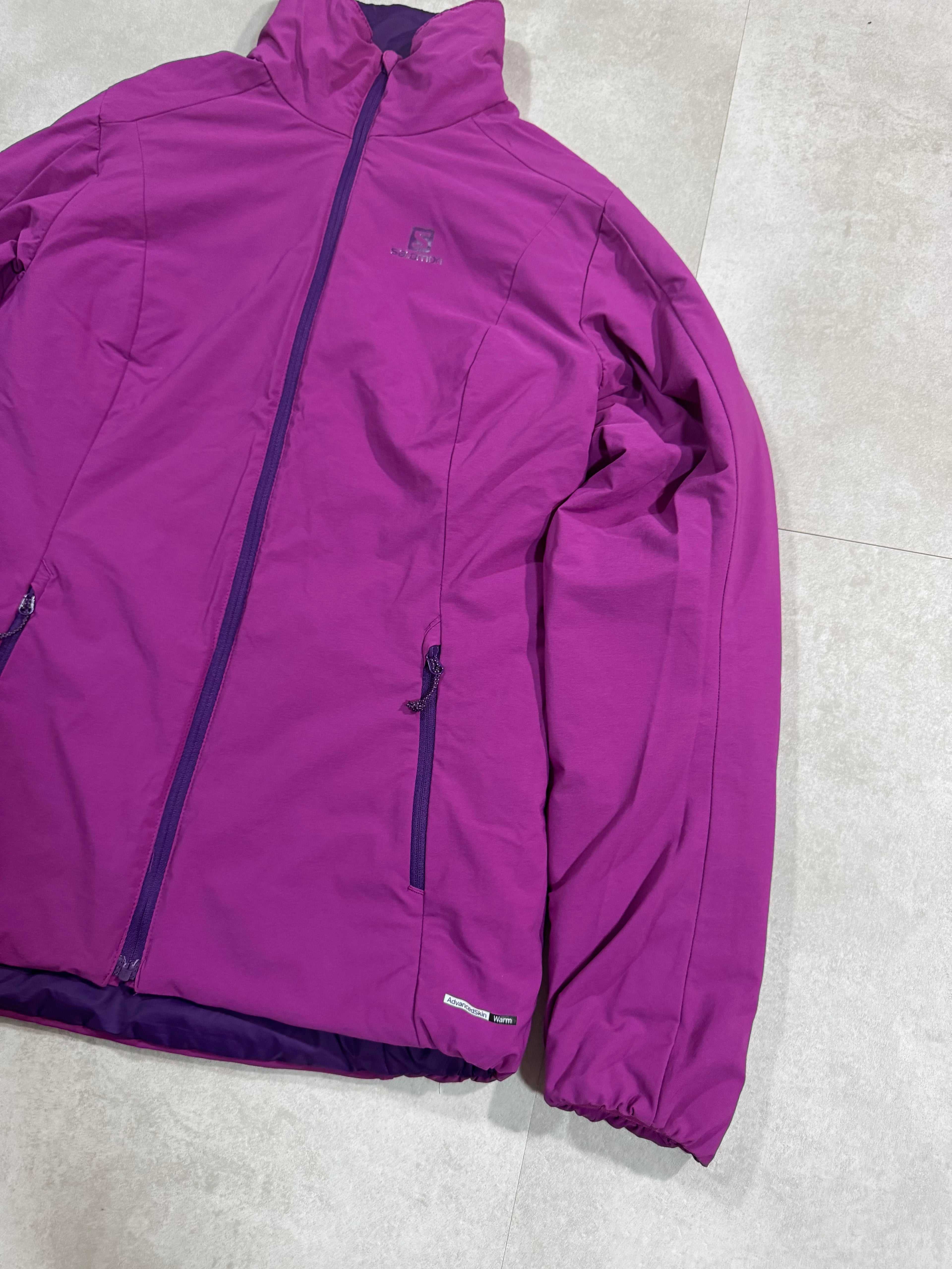 Veste Salomon pour femme réversible Primaloft AdvancedSkin
Warm YKK - Taille XS