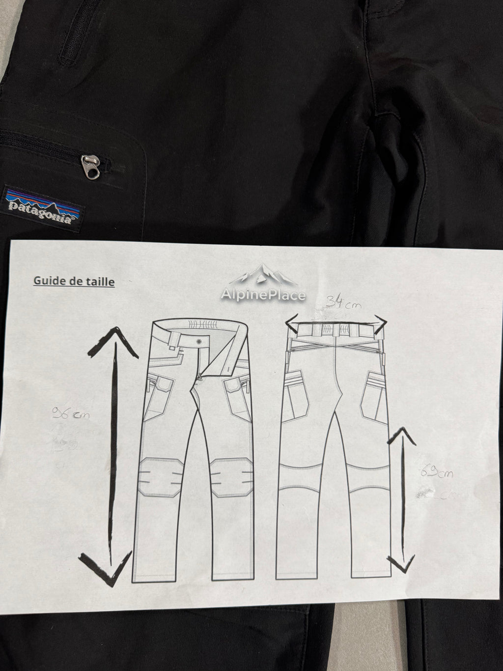 Pantalon Patagonia - Randonnée / Ski - Taille 34