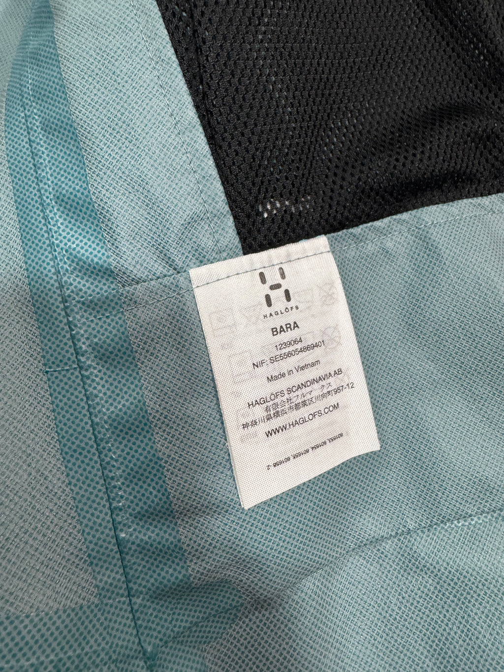 Hardshell 3L Haglöfs Proof YKK
Dwr - Taille M