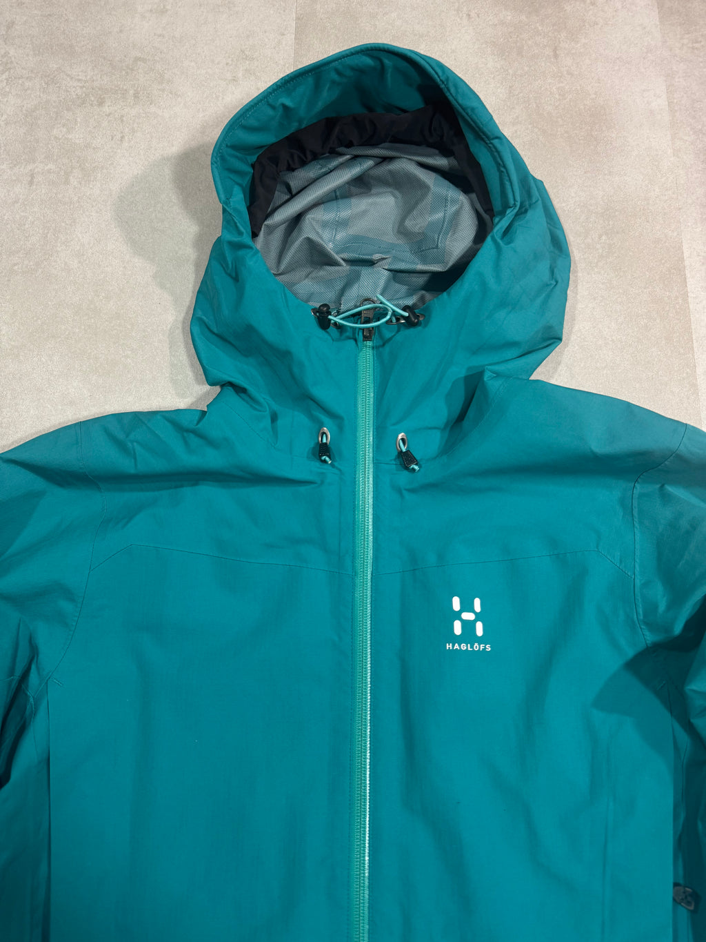 Hardshell 3L Haglöfs Proof YKK
Dwr - Taille M