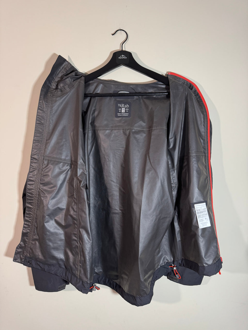 Hardshell Rab Downpour Eco Jacket  - Alpinisme / Randonnée - Taille 38