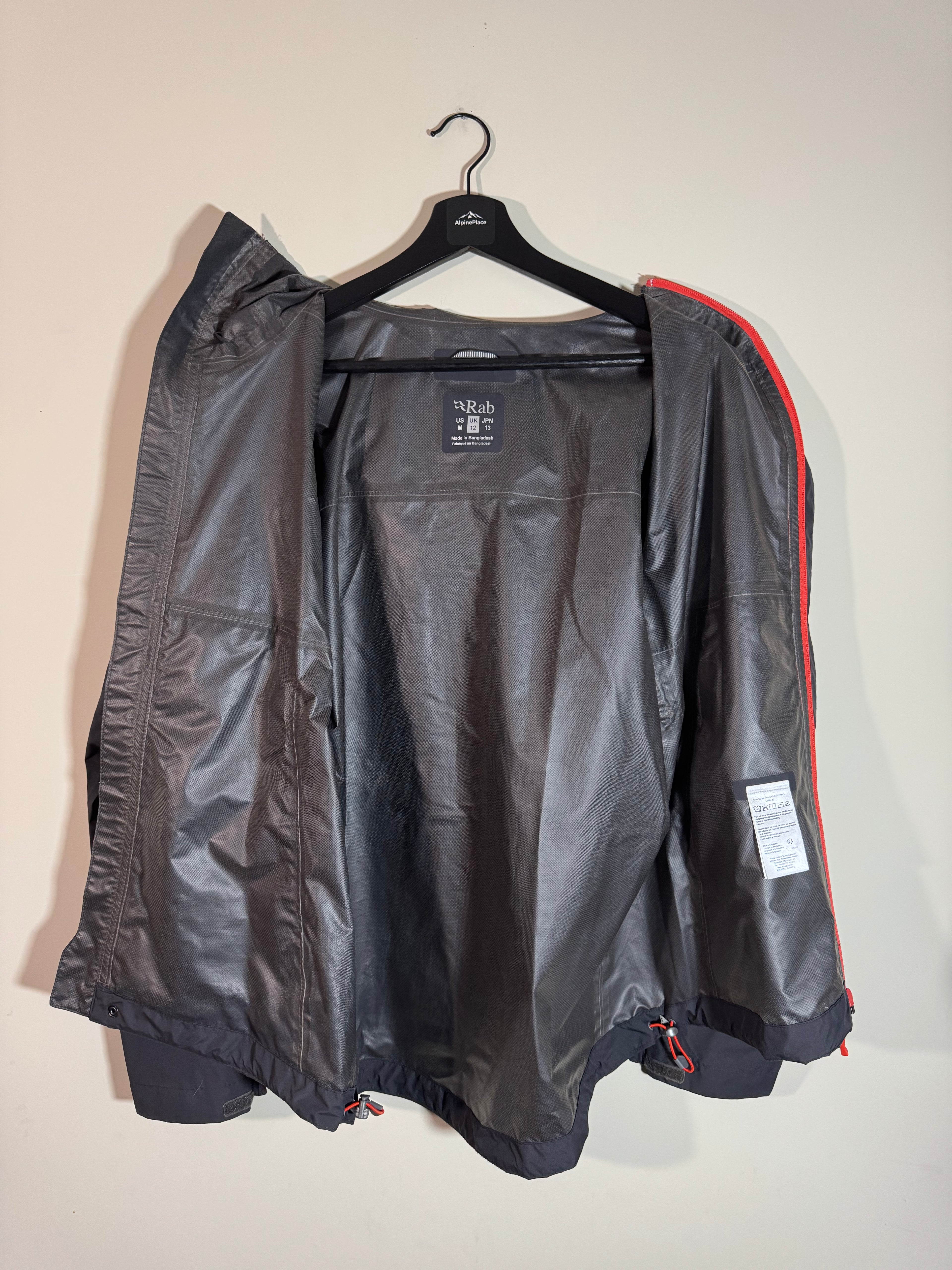 Hardshell Rab Downpour Eco Jacket  - Alpinisme / Randonnée - Taille 38