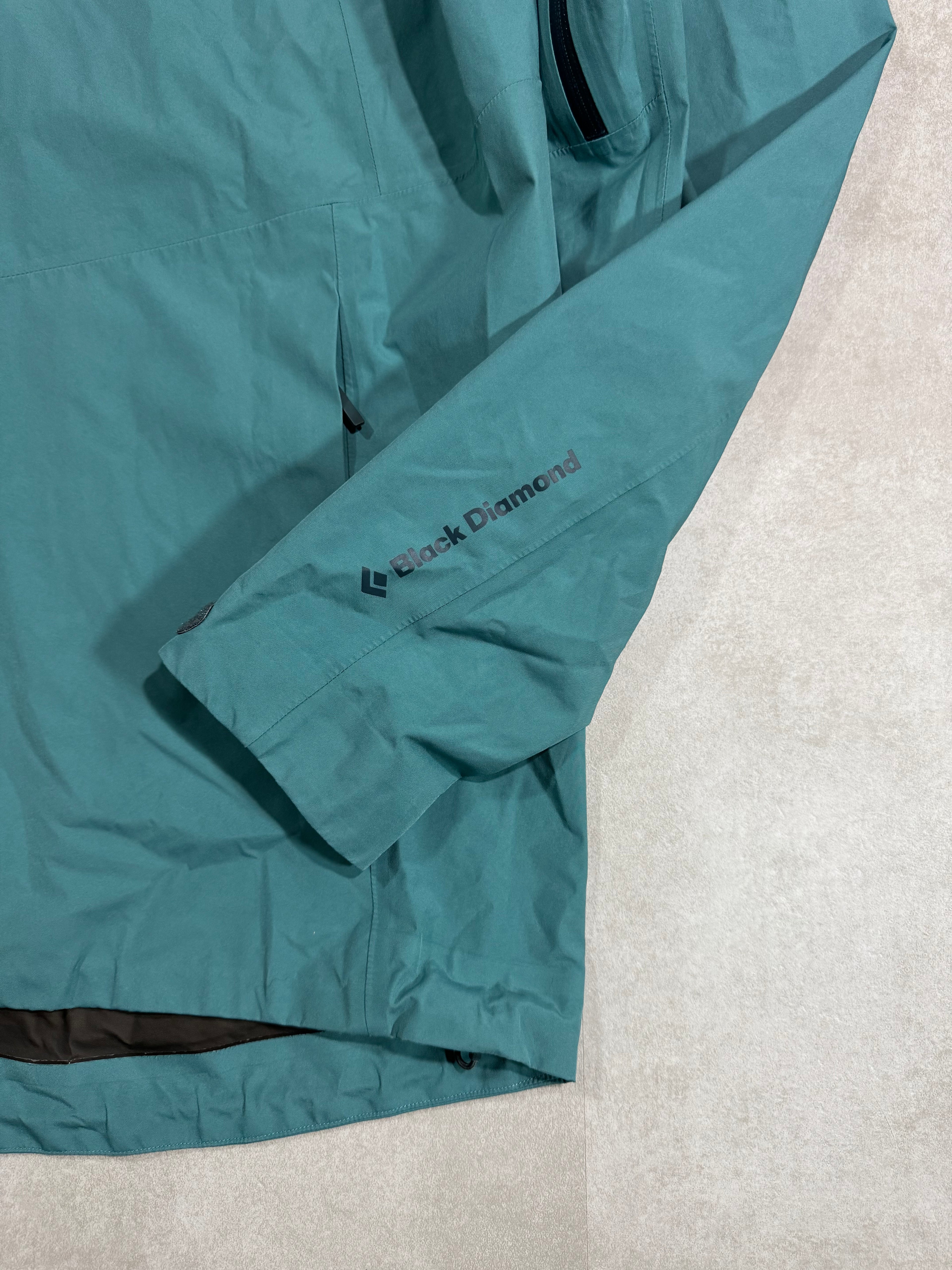 Hardshell BlackDiamond 3L Gore-Tex Liquid Point Shell Ykk Dwr - Taille L