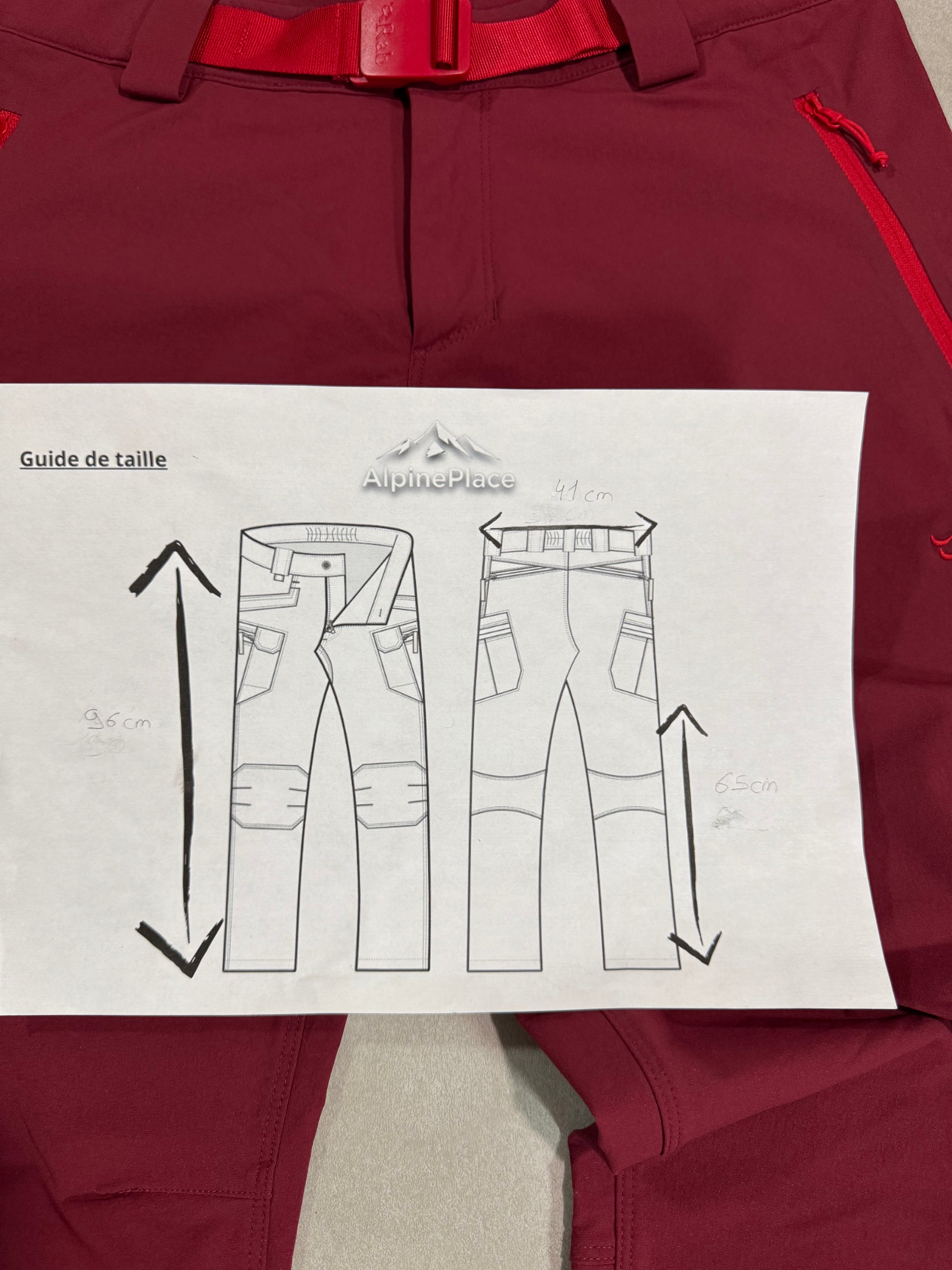 Pantalon RAB Vector Pants Womens - Alpinisme / Randonnée - Taille M