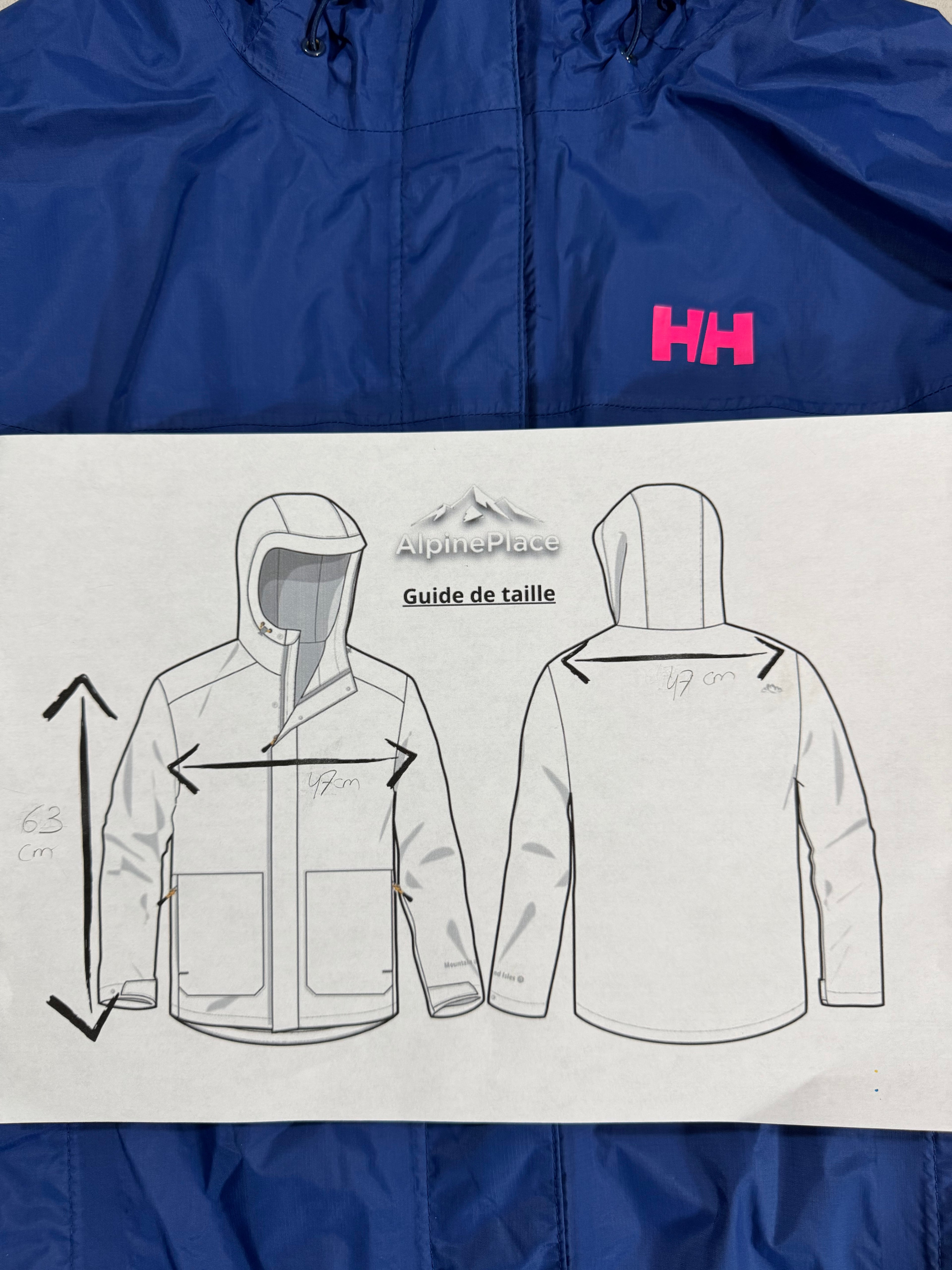 Hardshell HellyHansen 2,5L HellyTechProtection® - Randonnée / Trek - Taille 38