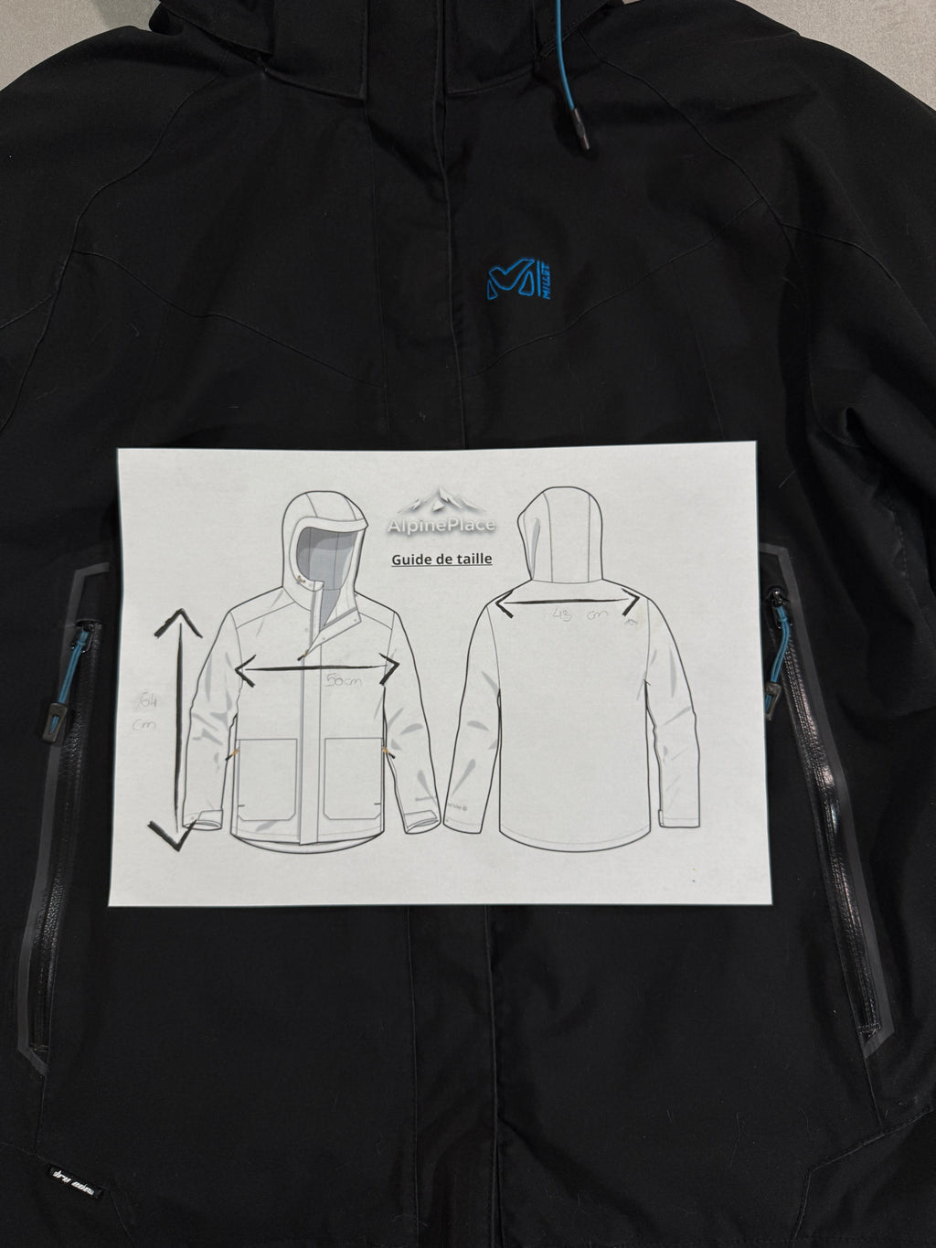Hardshell Millet 3L - Alpinisme / Randonnée - Taille 40