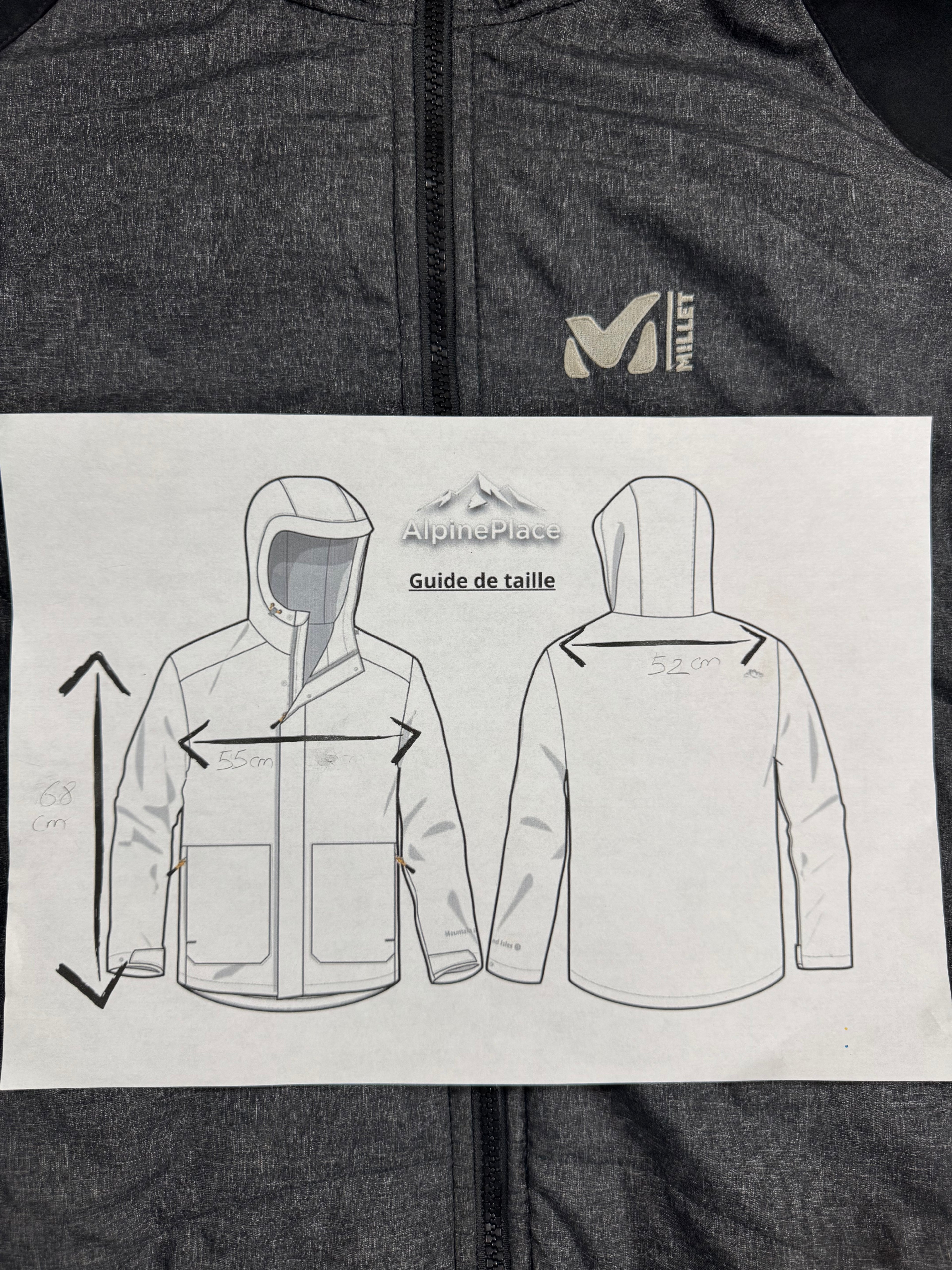 Veste Hybride Millet Belay Hybrid JKT - Alpinisme / Randonnée  - Taille M