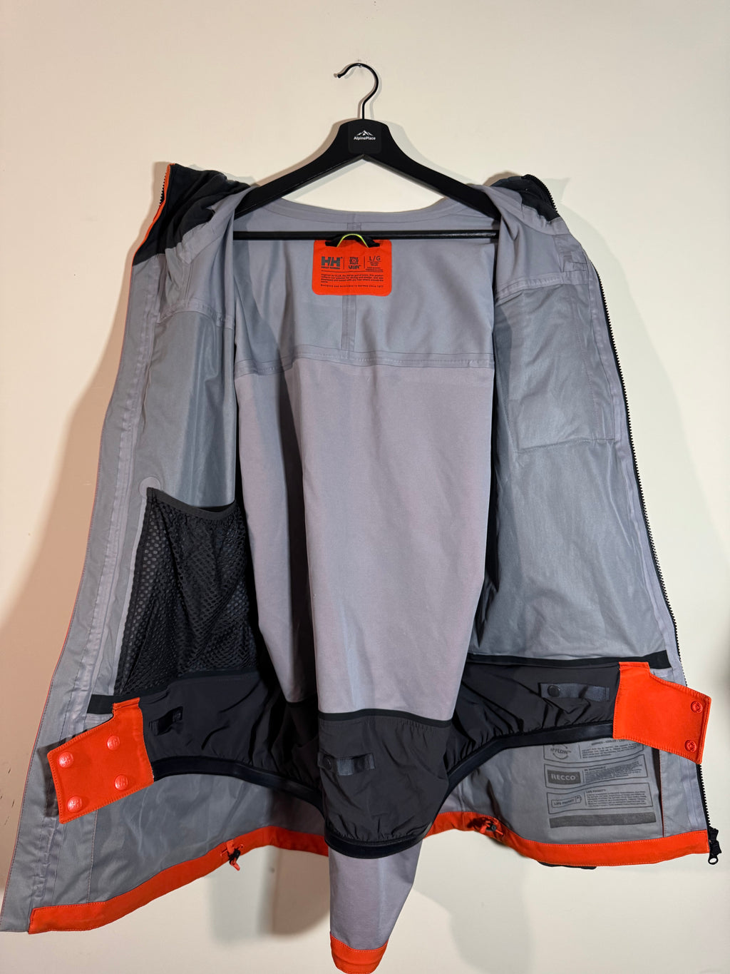 Veste Hardshell Helly Hansen ULLR HellyTech Professional® RECCO – Alpinisme / Ski / Freeride  – Taille L