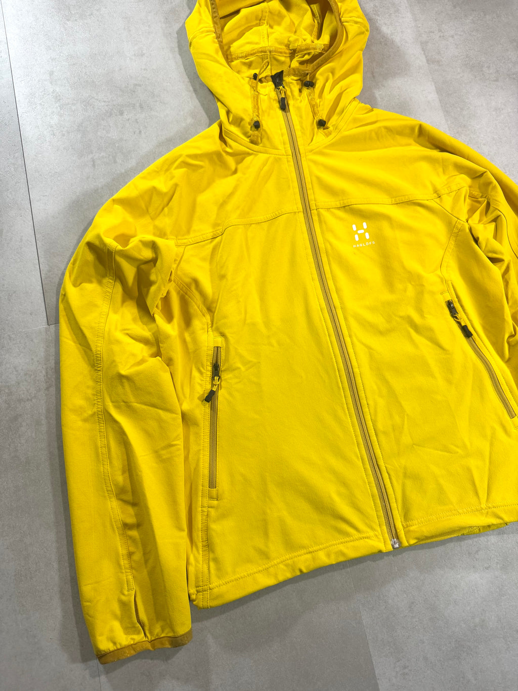 Veste Haglöfs coupe vent déperlant YKK - Taille L