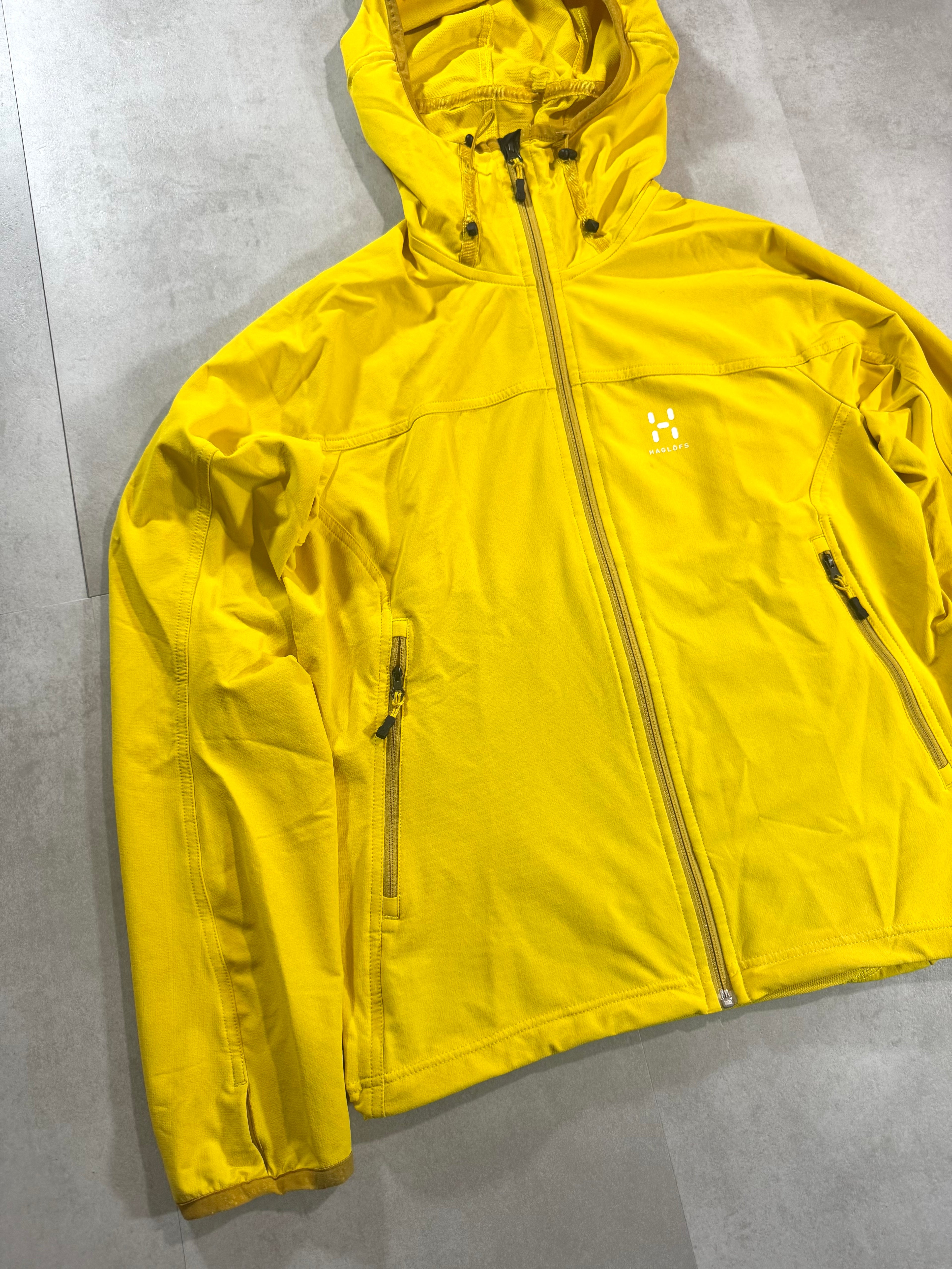 Veste Haglöfs coupe vent déperlant YKK - Taille L