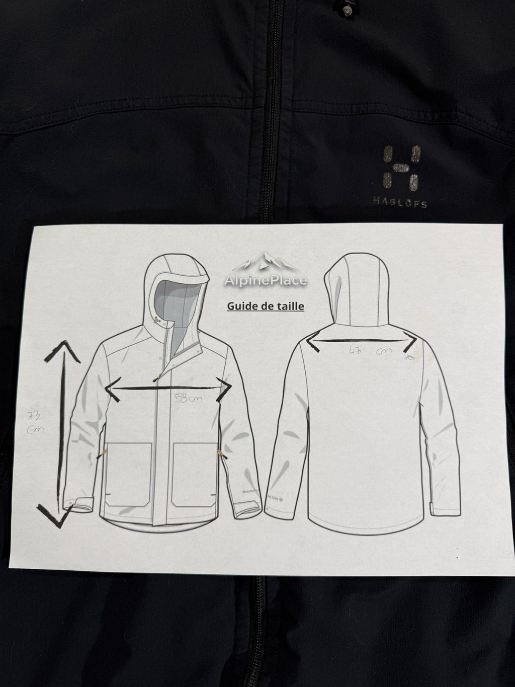 Coupe vent Haglöfs YKK® DWR® - Randonnée / Trail / Running - Taile M