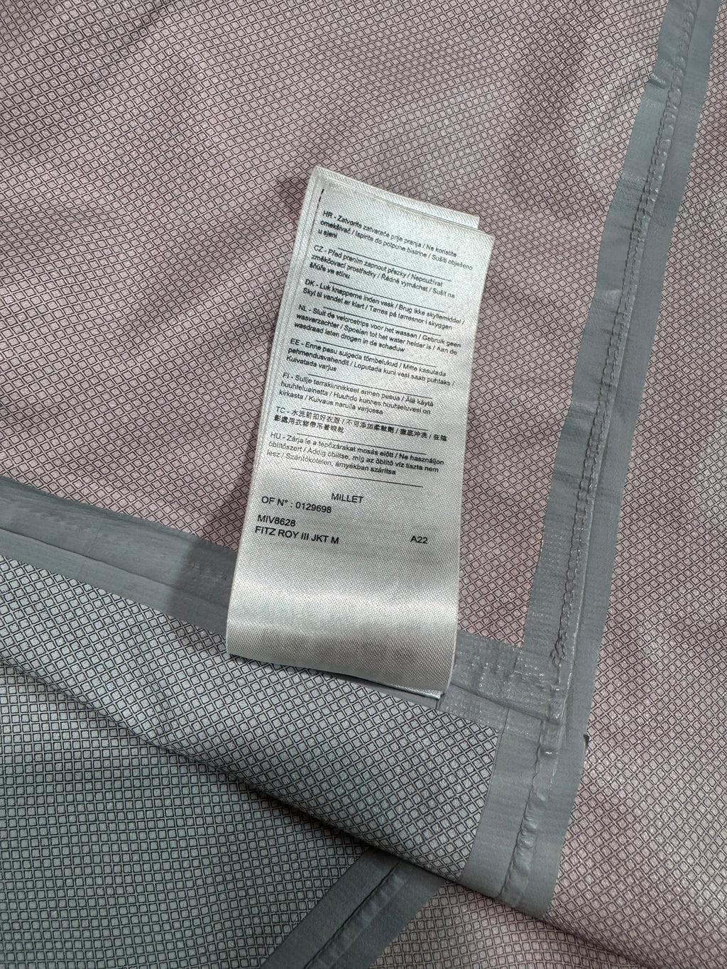 Hardshell  Millet 2,5L Fitz Roy III JKT 
 - Alpinisme / Randonnée / Trail - Taille L