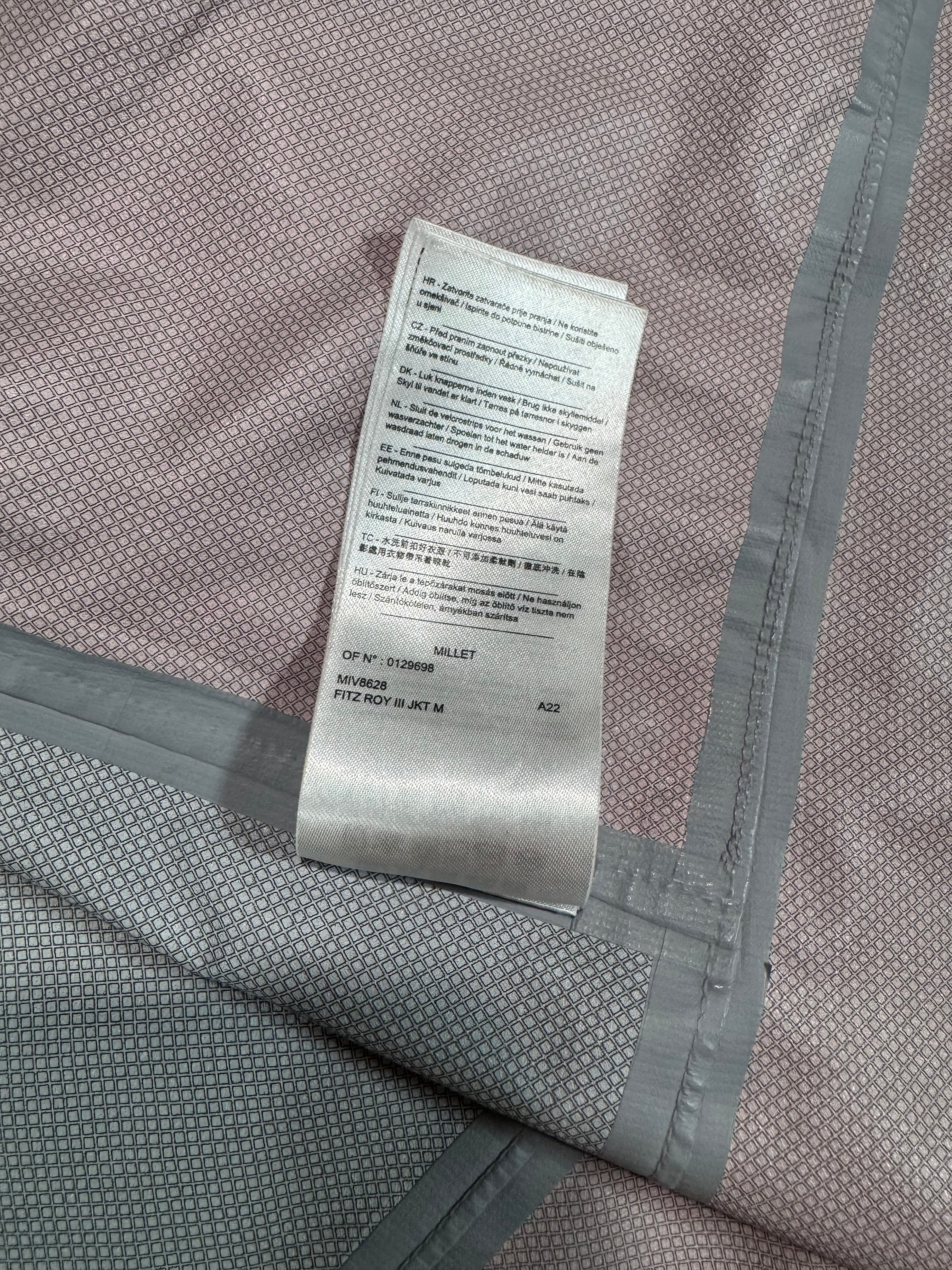 Hardshell  Millet 2,5L Fitz Roy III JKT 
 - Alpinisme / Randonnée / Trail - Taille L