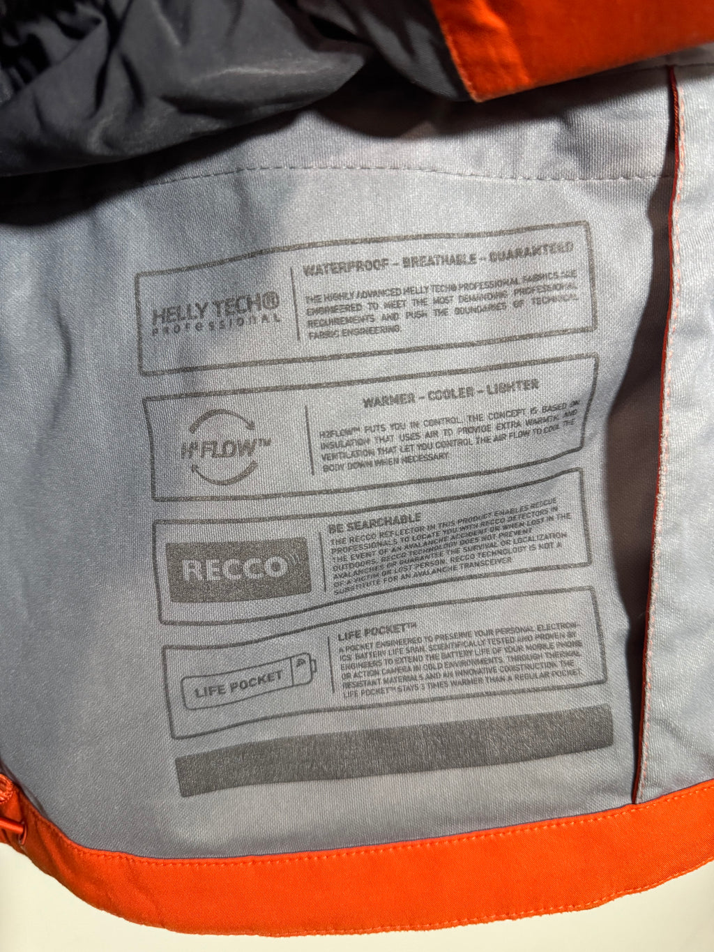 Veste Hardshell Helly Hansen ULLR HellyTech Professional® RECCO – Alpinisme / Ski / Freeride  – Taille L