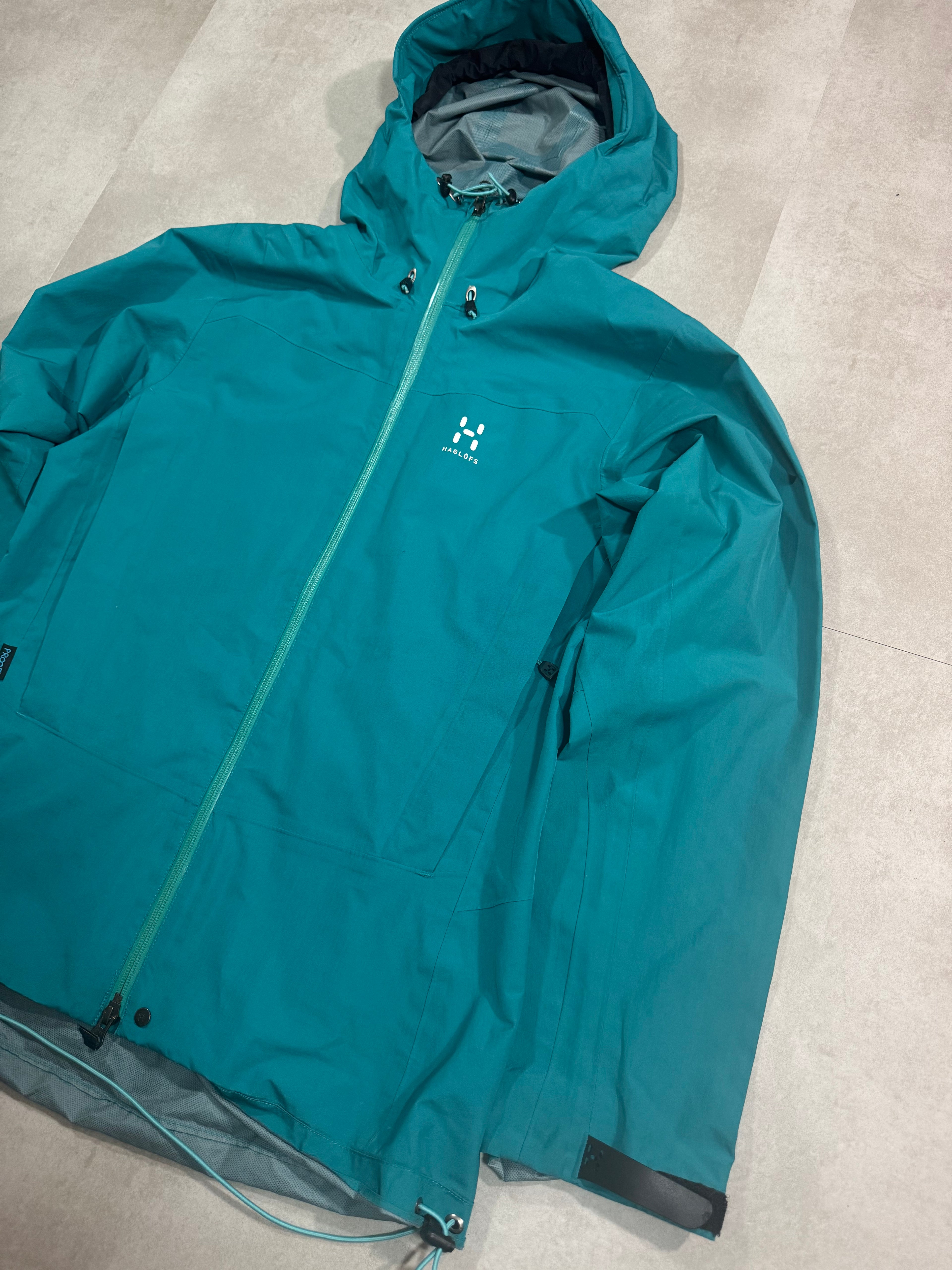 Hardshell 3L Haglöfs Proof YKK
Dwr - Taille M