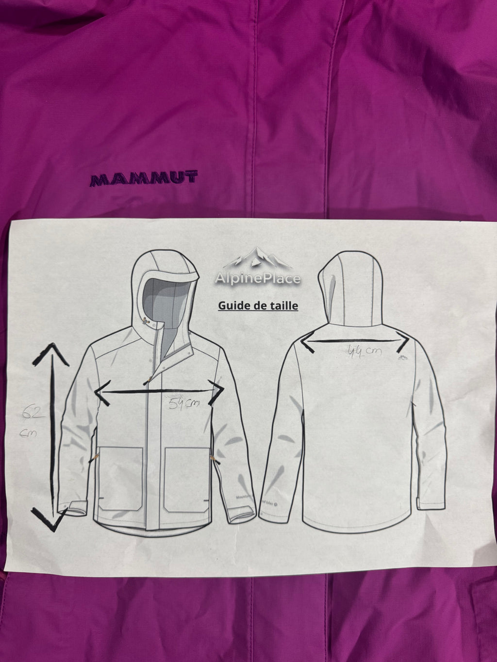 Hardshell 3L Mammut - Alpinisme / Randonnée - Taille 36