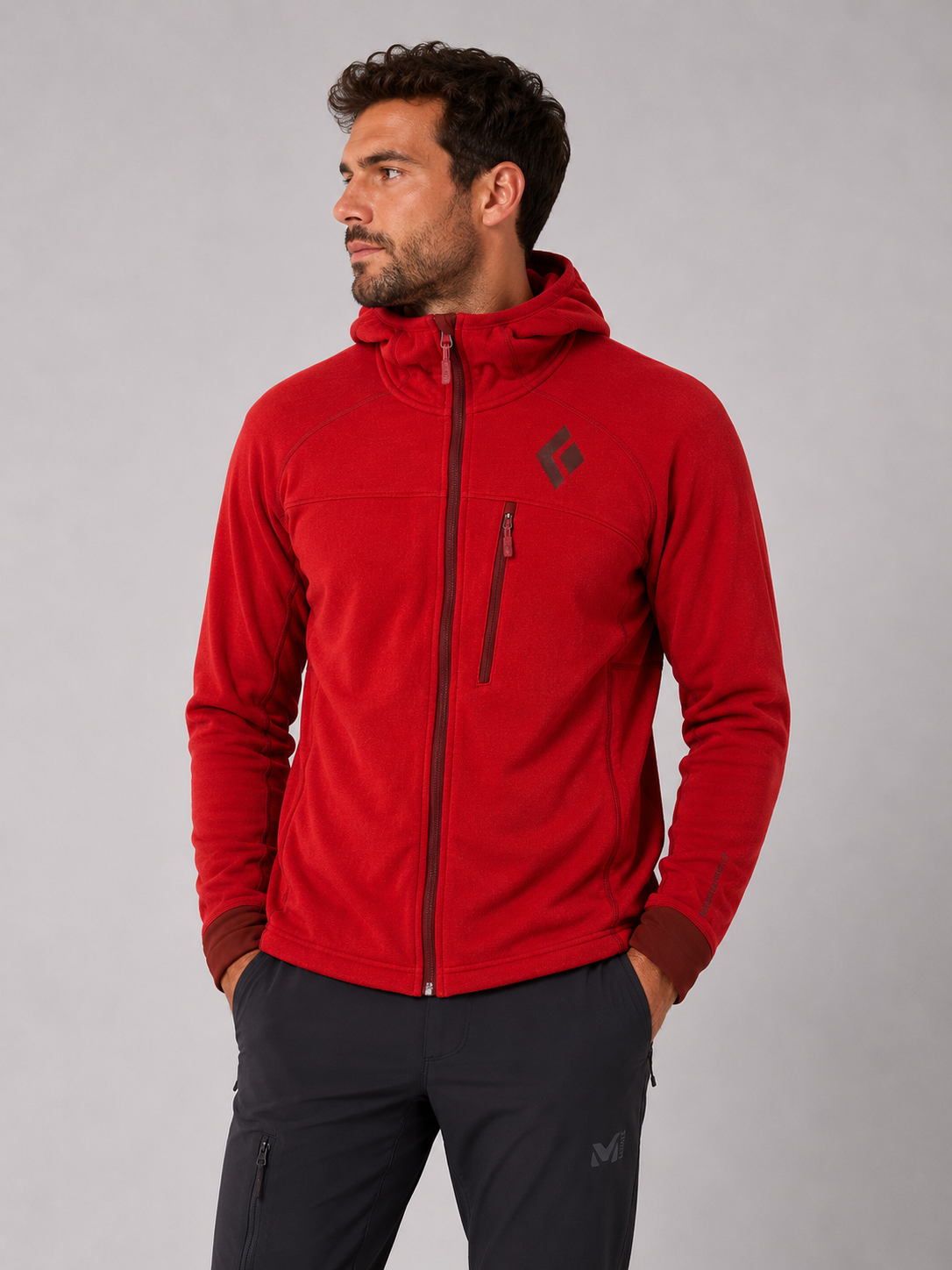 Midlayer / Grid Fleece Black Diamond Polartec - Alpinisme / Randonnée – Taille S