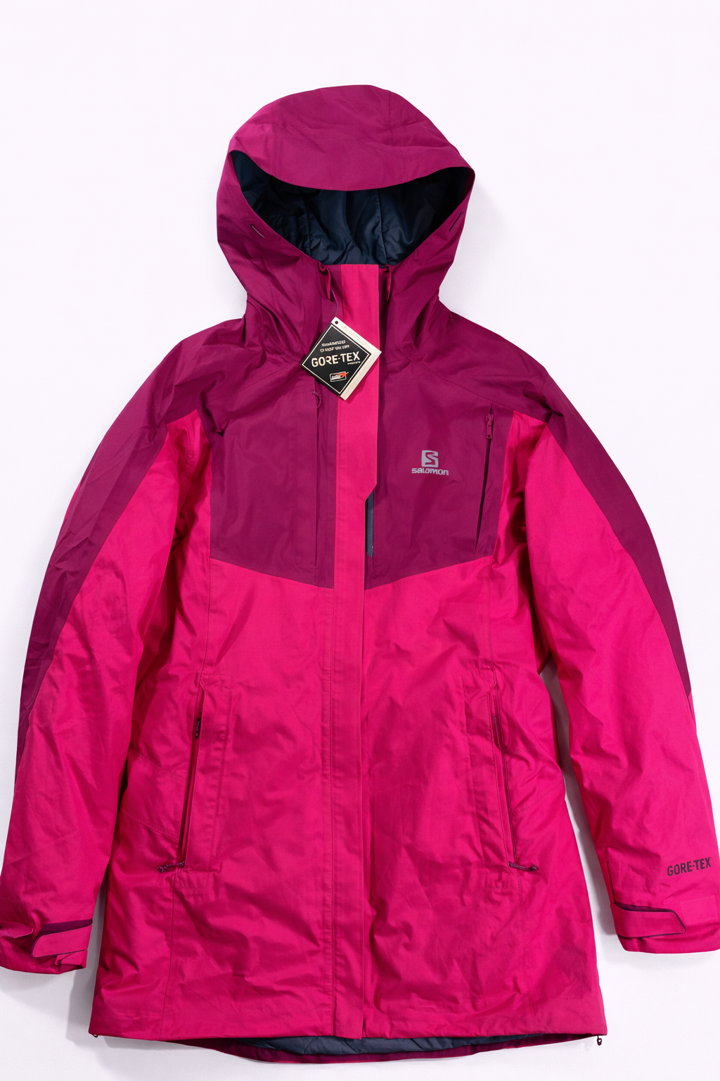 Hardshell 3L Salomon Gore-Tex
YKK Vislon matelassé - Taille M